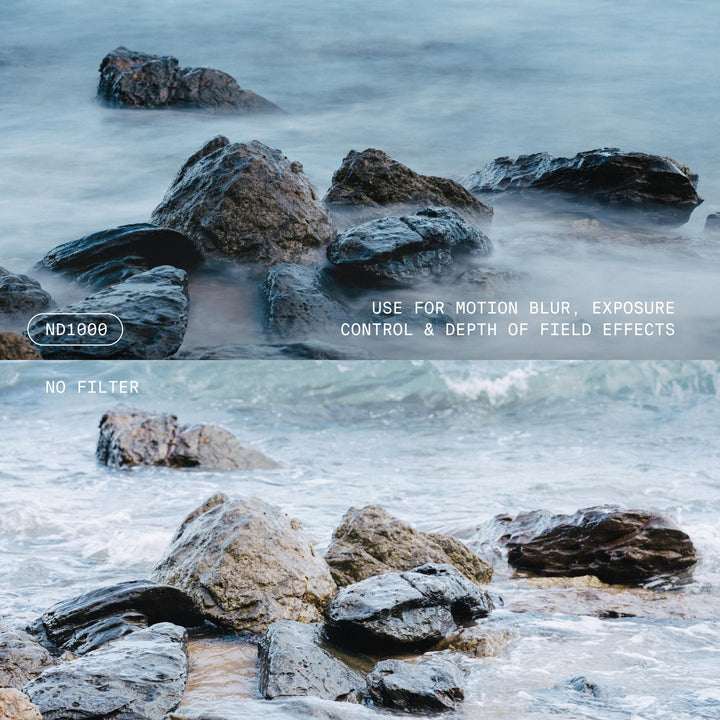 Graufilter-Set 40,5 mm ND8 ND64 ND1000 für Langzeitbelichtung - Bild 7
