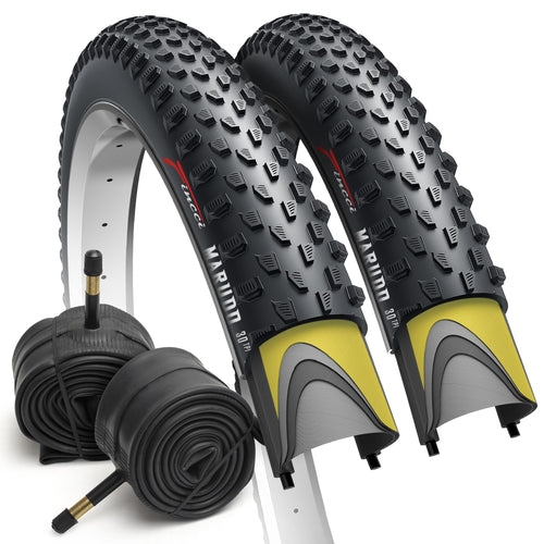 MTB Faltreifen 29 Zoll Set 52-622 mit Schlauch Kevlar Pannenschutz
