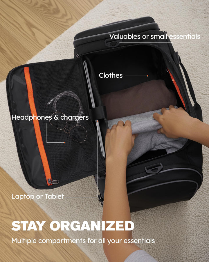 Sporttasche Rucksack 47L mit Schuhfach &amp; Nassfach für Damen &amp; Herren - Bild 5