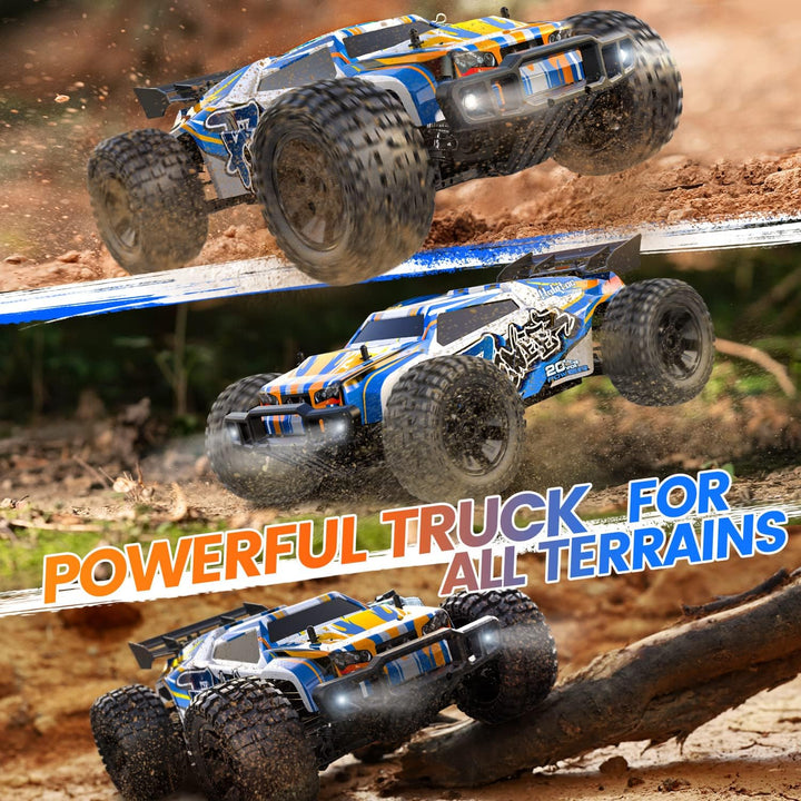 RC Monstertruck 1:10 4WD 48 km/h mit 2 Akkus Offroad - Bild 6