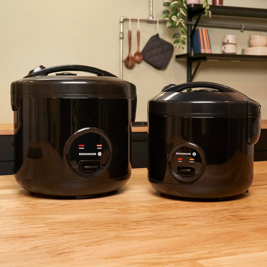Reiskocher mit Keramikbeschichtung 1,8L 700W Dampfgarer 10 Portionen