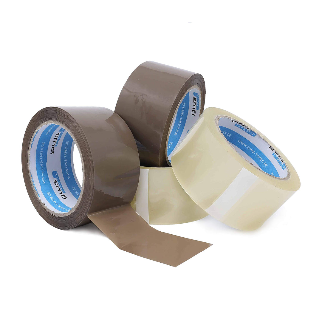 Paketklebeband 36 Rollen Braun 50mm x 66m geräuscharm Acrylat - Bild 8