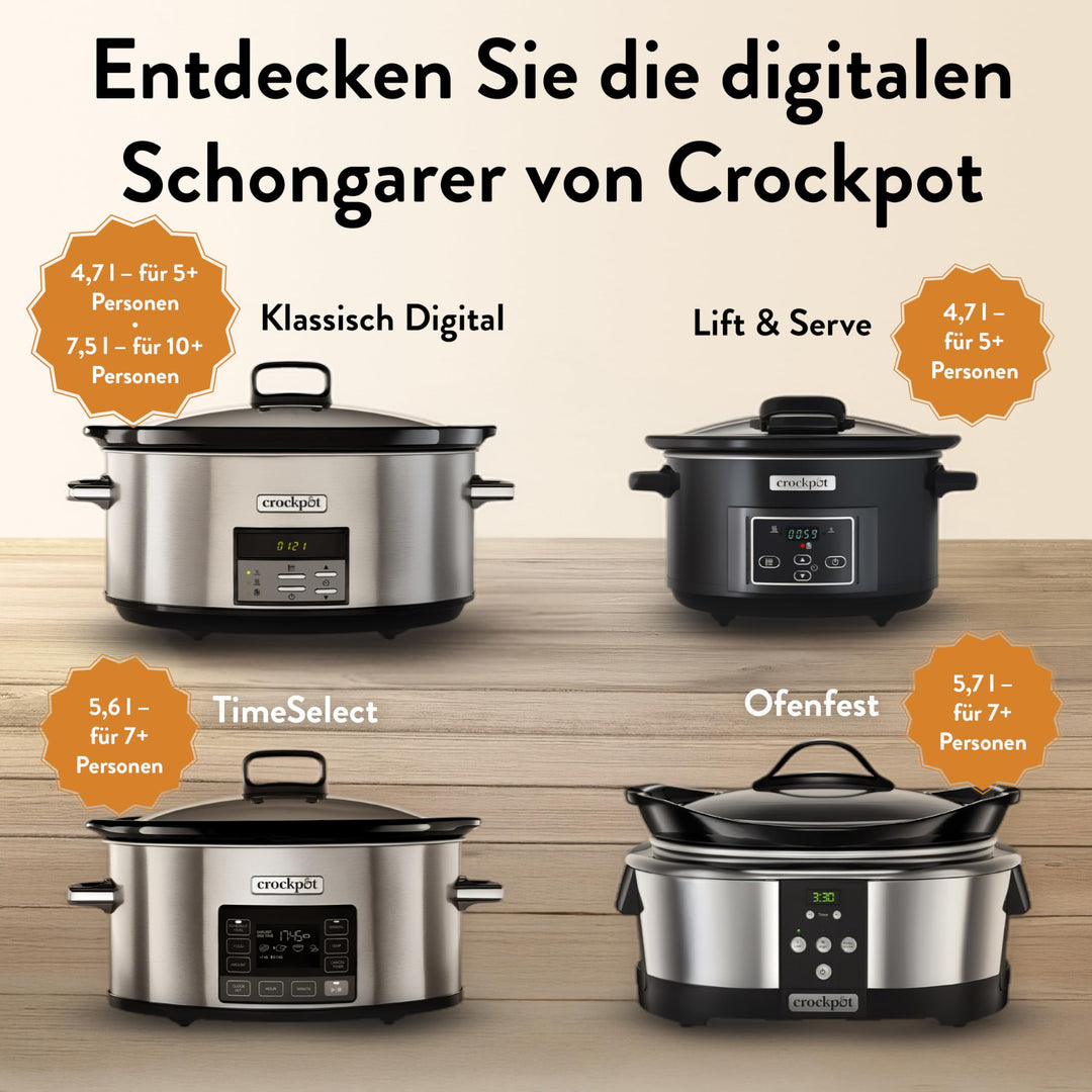 Schongarer Digital 4,7 L mit Scharnierd. und Timer für 4-5 Pers. - Bild 7