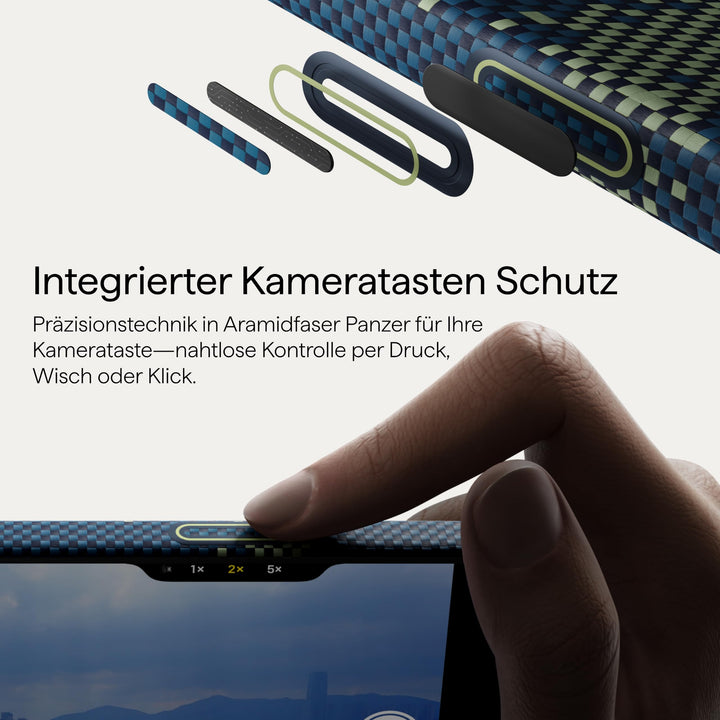 iPhone 17 Pro Max Hülle Aramidfaser MagSafe 1,18mm Milchstrasse - Bild 4