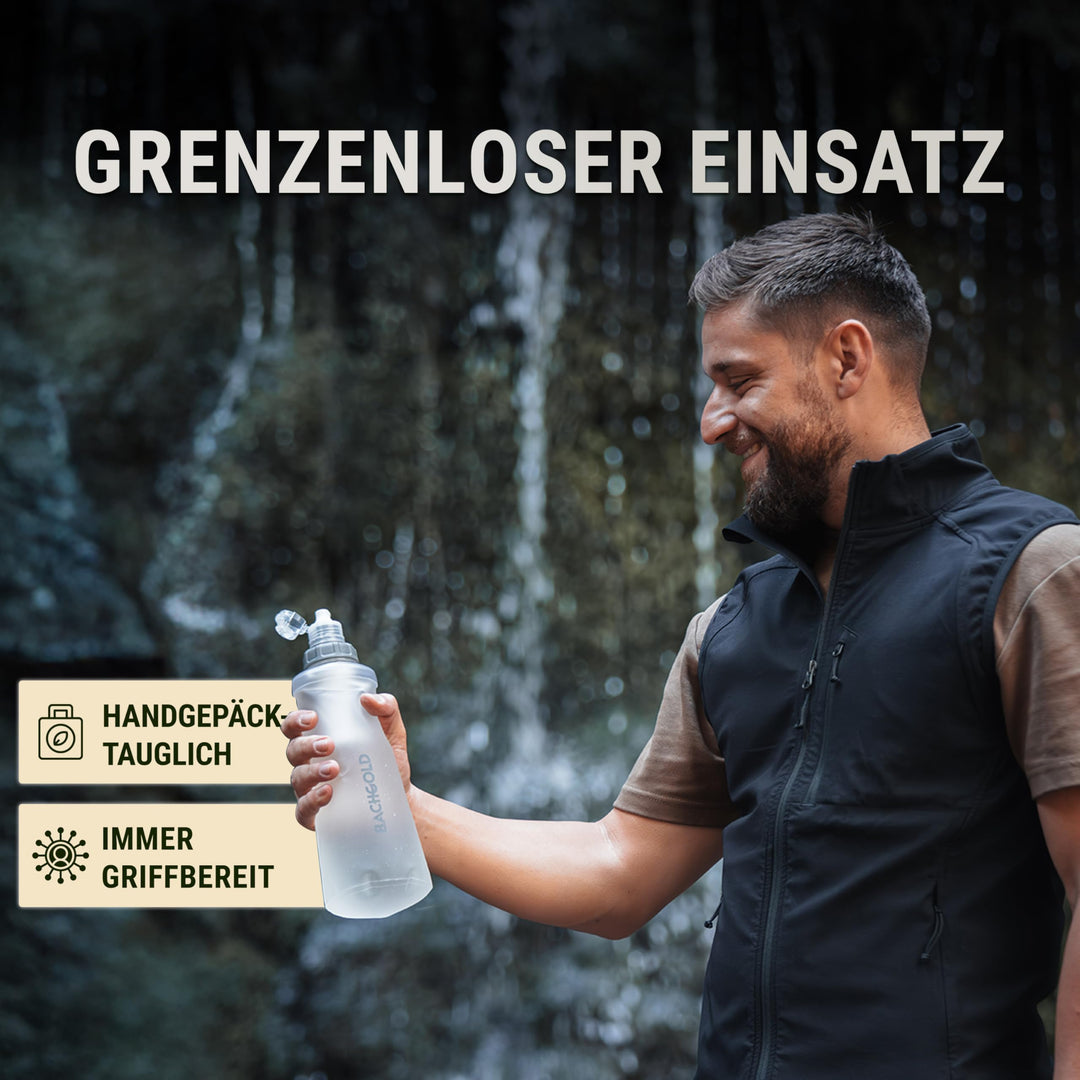 Outdoor Wasserfilter Squeeze 1000 ml mit Virenfilter 99,99 % - Bild 6