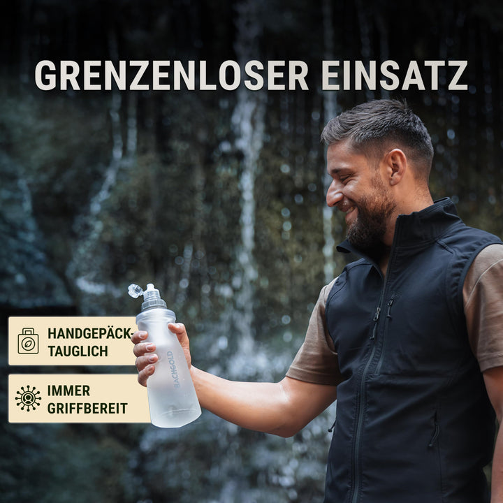 Outdoor Wasserfilter Squeeze 1000 ml mit Virenfilter 99,99 % - Bild 6