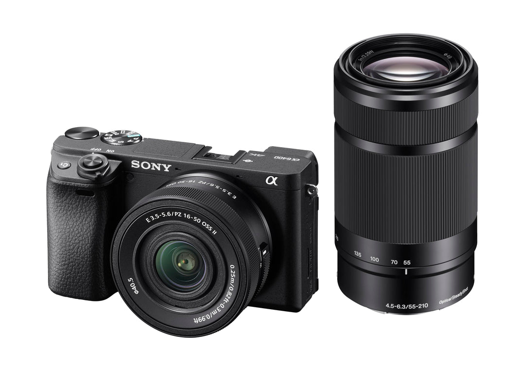 Systemkamera APS-C 24,2 MP 4K mit 16-50 mm Objektiv, Schwarz - Bild 4