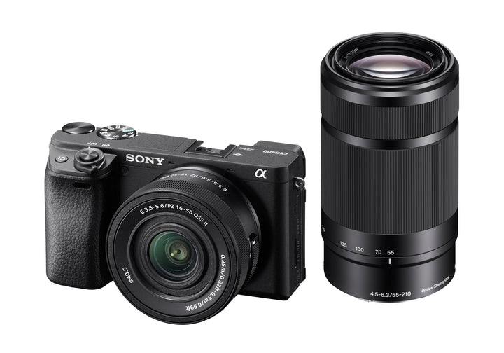 Systemkamera APS-C 24,2 MP 4K mit 16-50 mm Objektiv, Schwarz - Bild 4