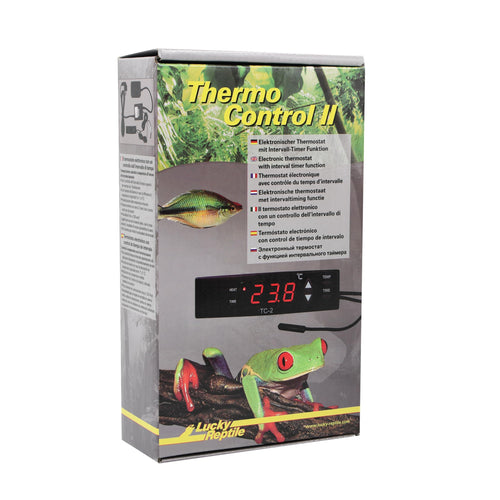 Terrarium Thermostat digital mit Zeitschaltuhr und Alarm 1000W