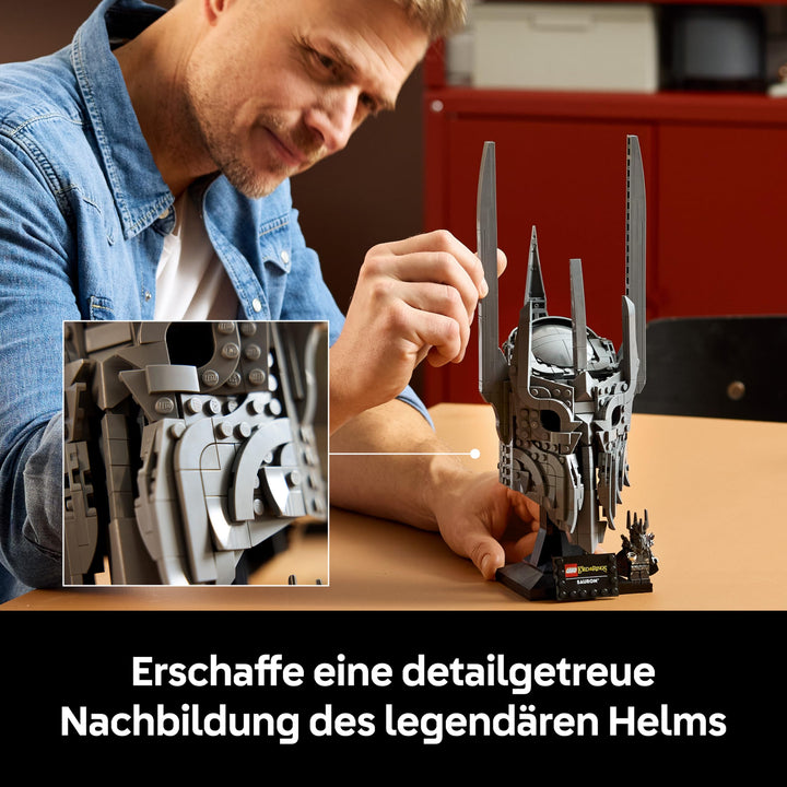 Saurons Helm Bauset Herr der Ringe 538 Teile mit Minifigur - Bild 3