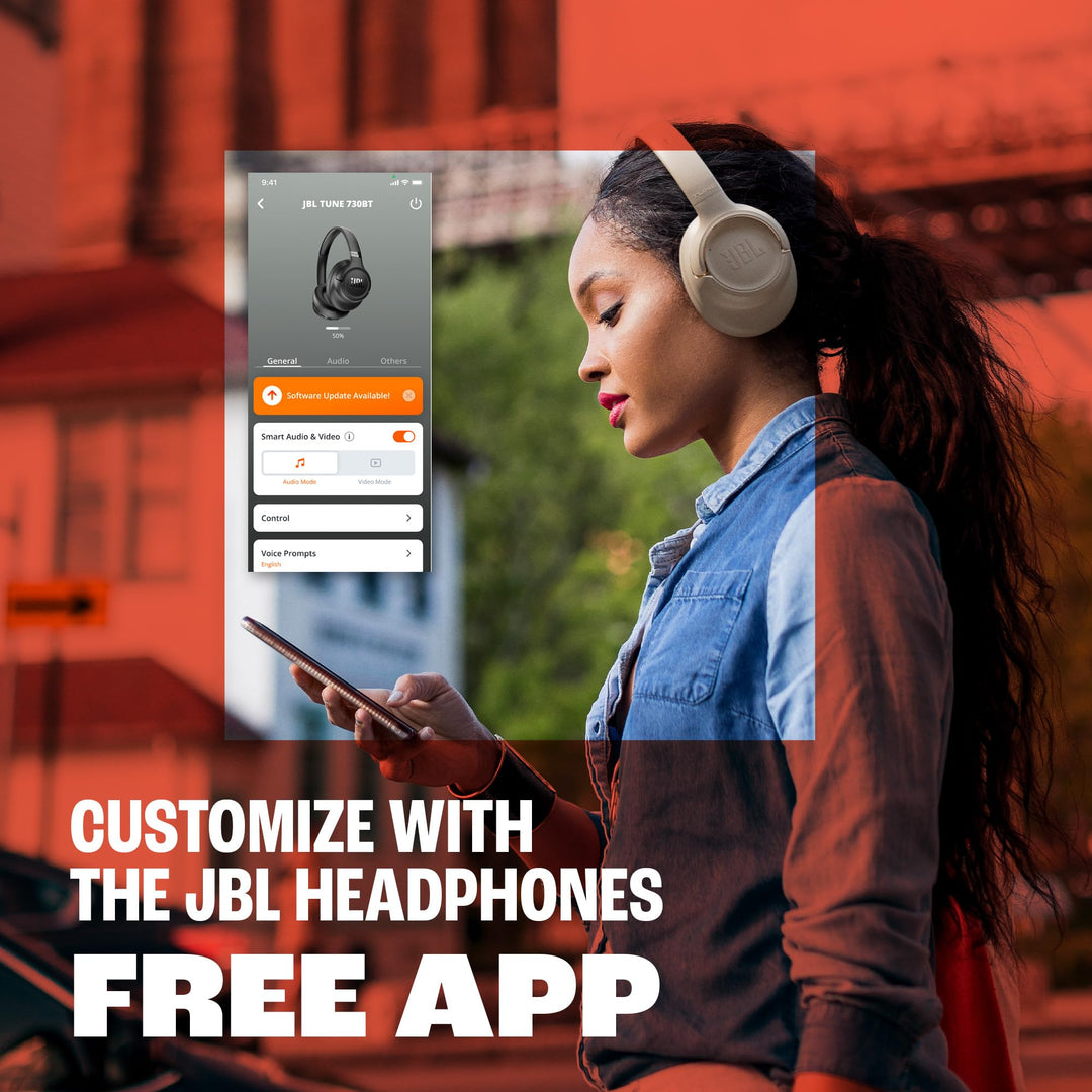 Over-Ear Kopfhörer Bluetooth 76h Akku mit Schnellladefunktion Blau - Bild 3