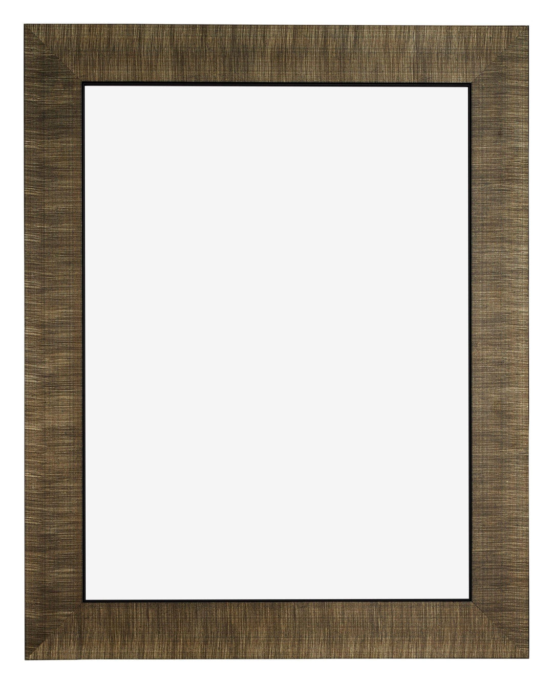 Bilderrahmen 30x40 cm Holz champagner gebürstet entspiegeltes Glas - Bild 3