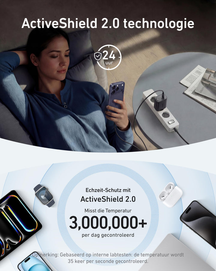 USB-C Ladegerät 100W Kompakt für Laptop und Smartphone - Bild 5