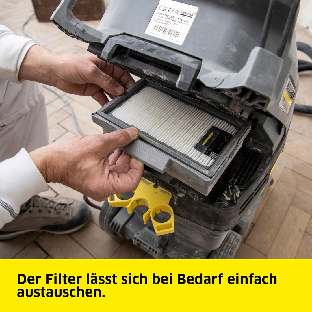 Nass- und Trockensauger 30L Klasse H HEPA autom. Filterreinigung - Bild 7