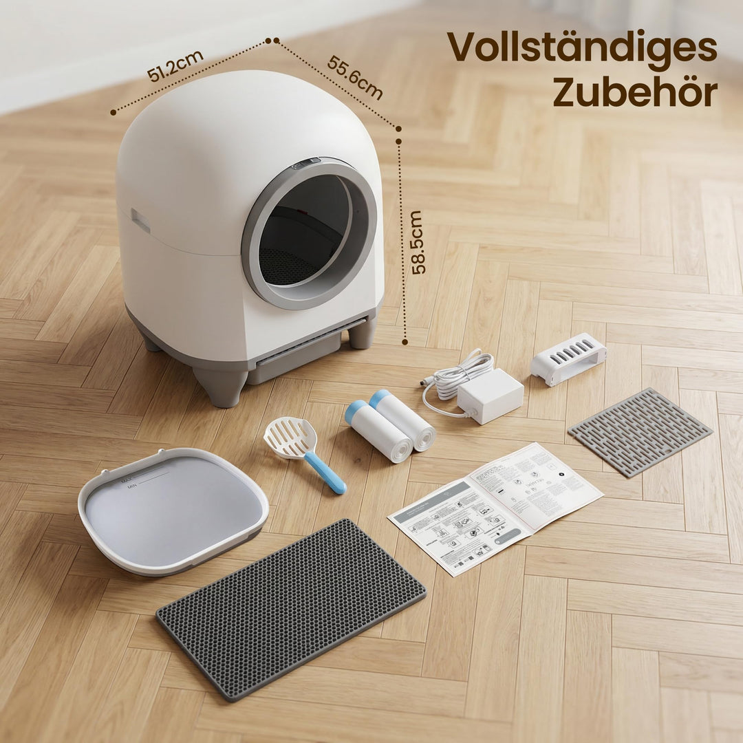 Selbstreinigendes Katzenklo 90L Automatisch mit App-Steuerung - Bild 9