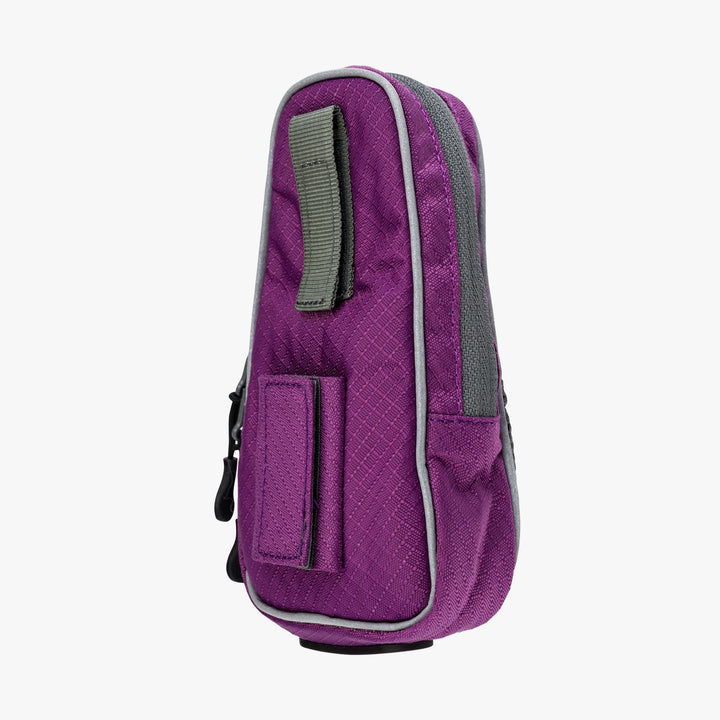 Hundetasche Leckerlibeutel mit Kotbeutelspender wasserabweisend lila - Bild 2