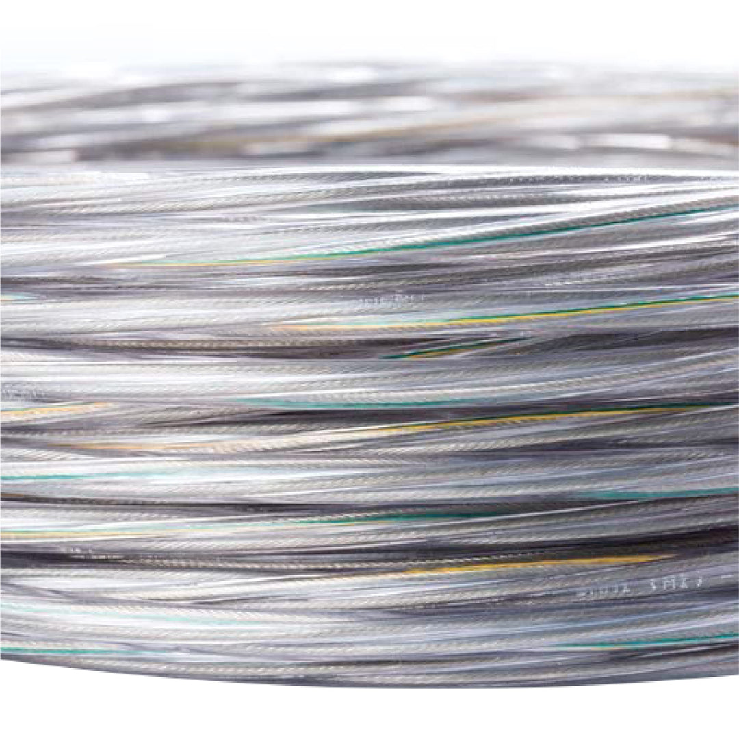 Verlängerungskabel 3-adrig 10 m transparent für Leuchten 3x0,75mm²