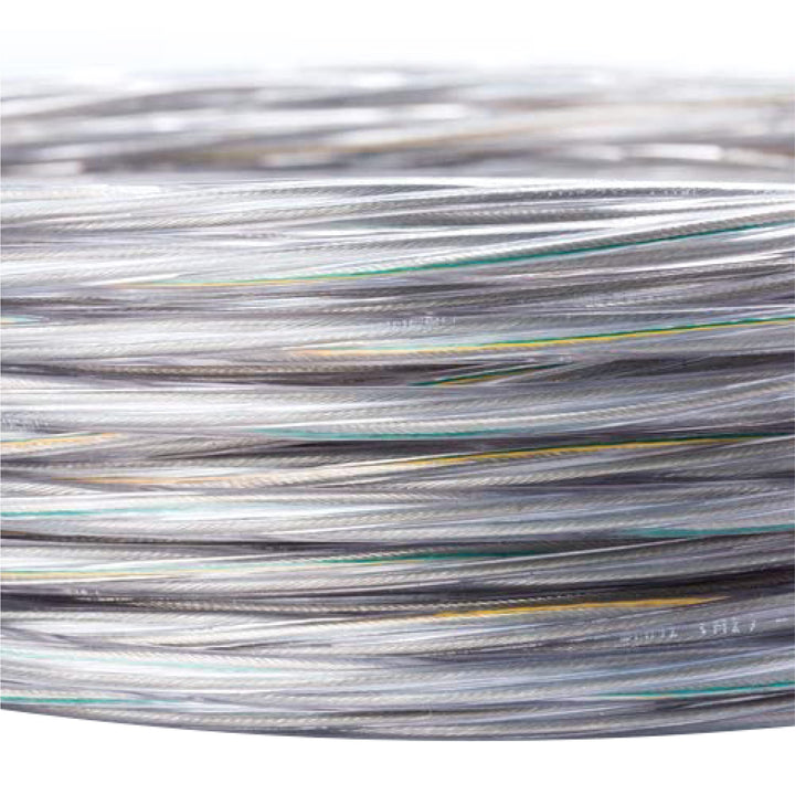 Verlängerungskabel 3-adrig 10 m transparent für Leuchten 3x0,75mm²