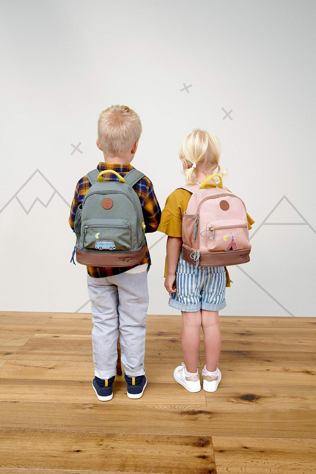 Kindergartenrucksack wasserabweisend 6,5L mit Brustgurt ab 3 Jahren - Bild 2
