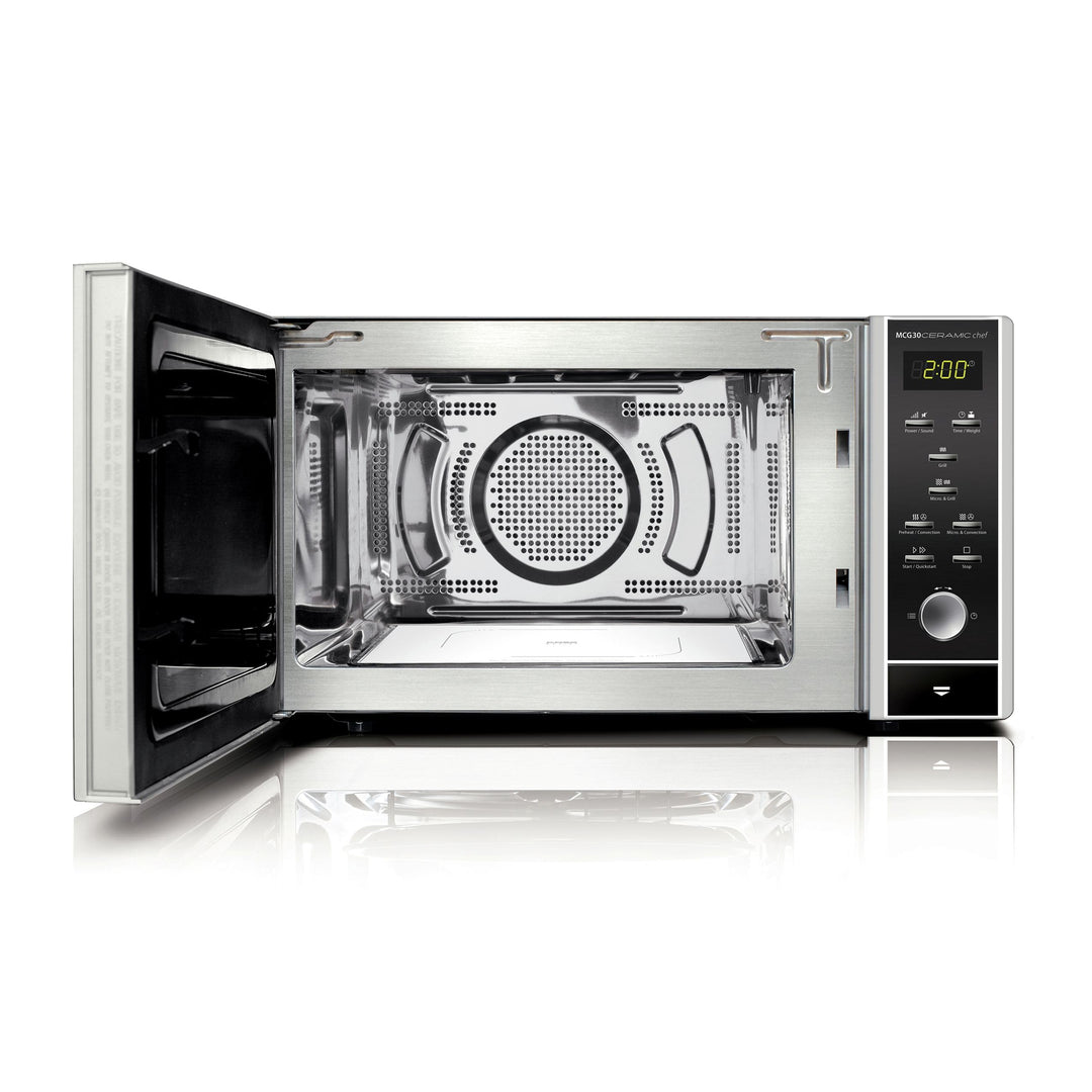 Mikrowelle 3-in-1 mit Grill &amp; Heissluft 30L Keramikboden 2100W - Bild 2