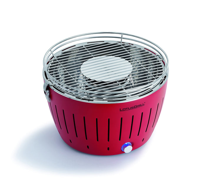 Tischgrill Starter-Set raucharm Feuerrot mit Tragetasche 4-teilig - Bild 2