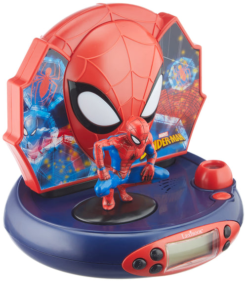 Projektor-Radiowecker Spider-Man mit Nachtlicht fuer Kinder