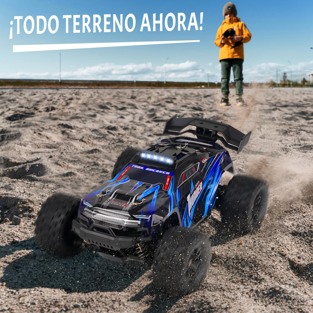 RC Auto 1:18 Offroad 4WD 40 km/h mit 2 LiPo-Akkus Blau - Bild 7
