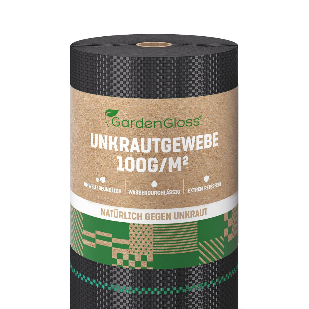 Unkrautvlies 100g/m² wasserdurchlässig UV-stabil 50x1m Rolle