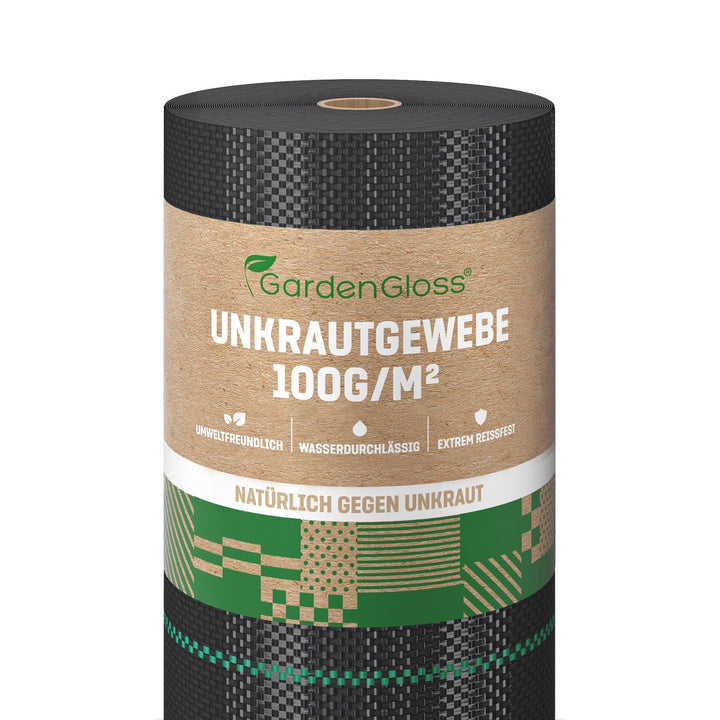 Unkrautvlies 100g/m² wasserdurchlässig UV-stabil 50x1m Rolle