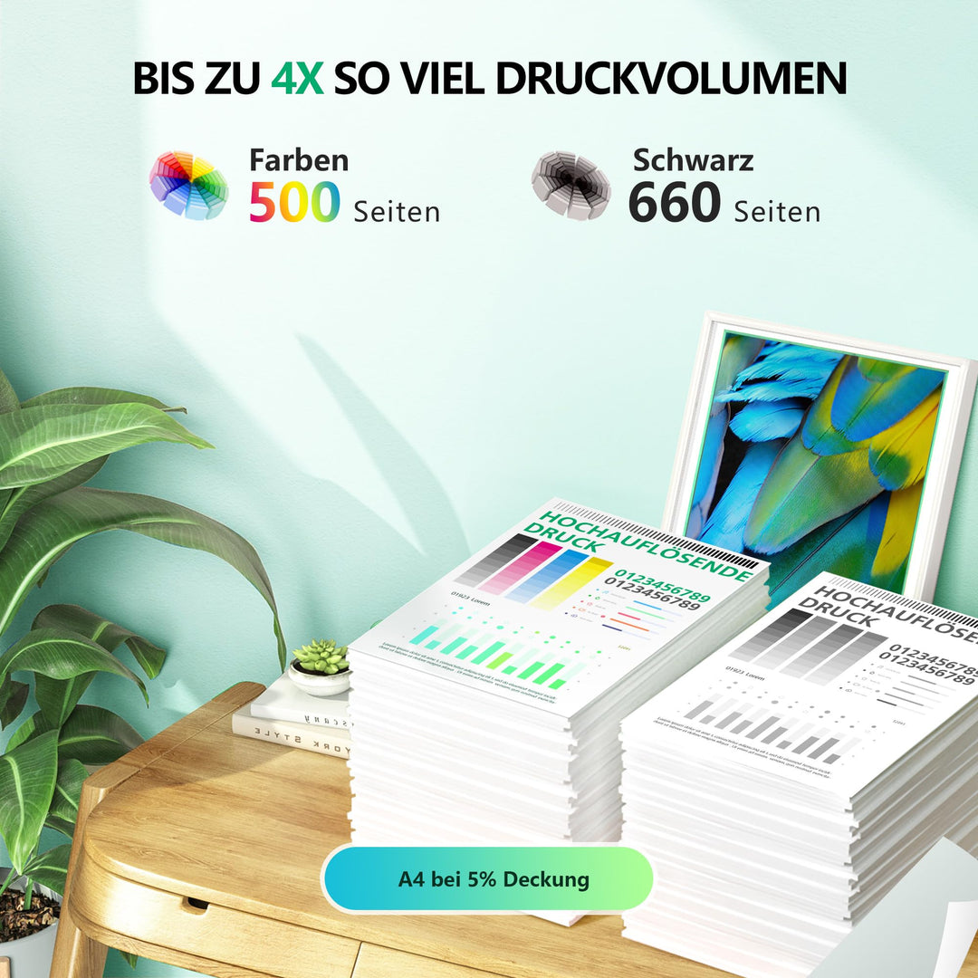 Druckerpatronen 540XL 541XL Multipack kompatibel für Canon PIXMA - Bild 3