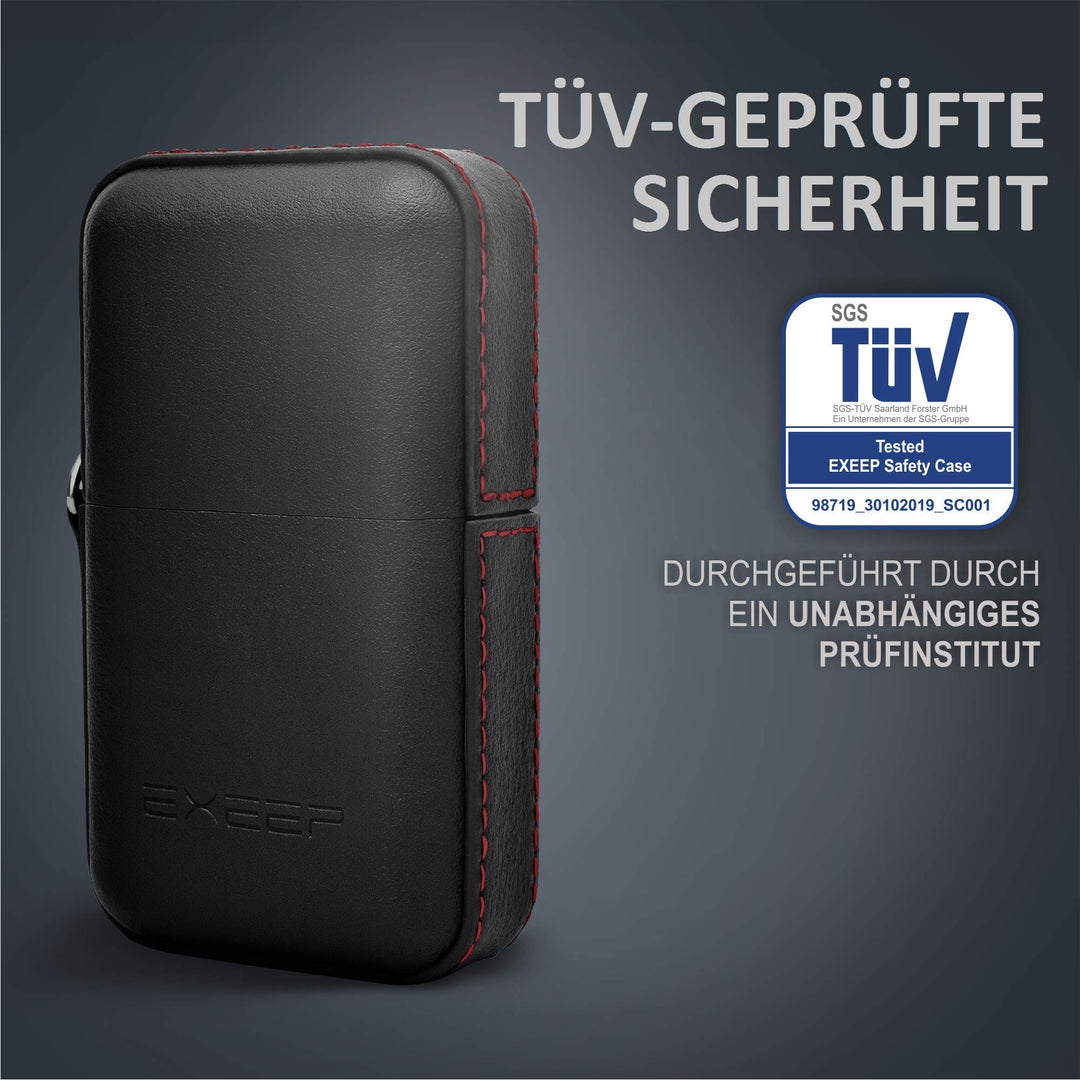 RFID Blocker Autoschlüssel-Etui Echtleder TÜV-geprüft Keyless Go - Bild 2