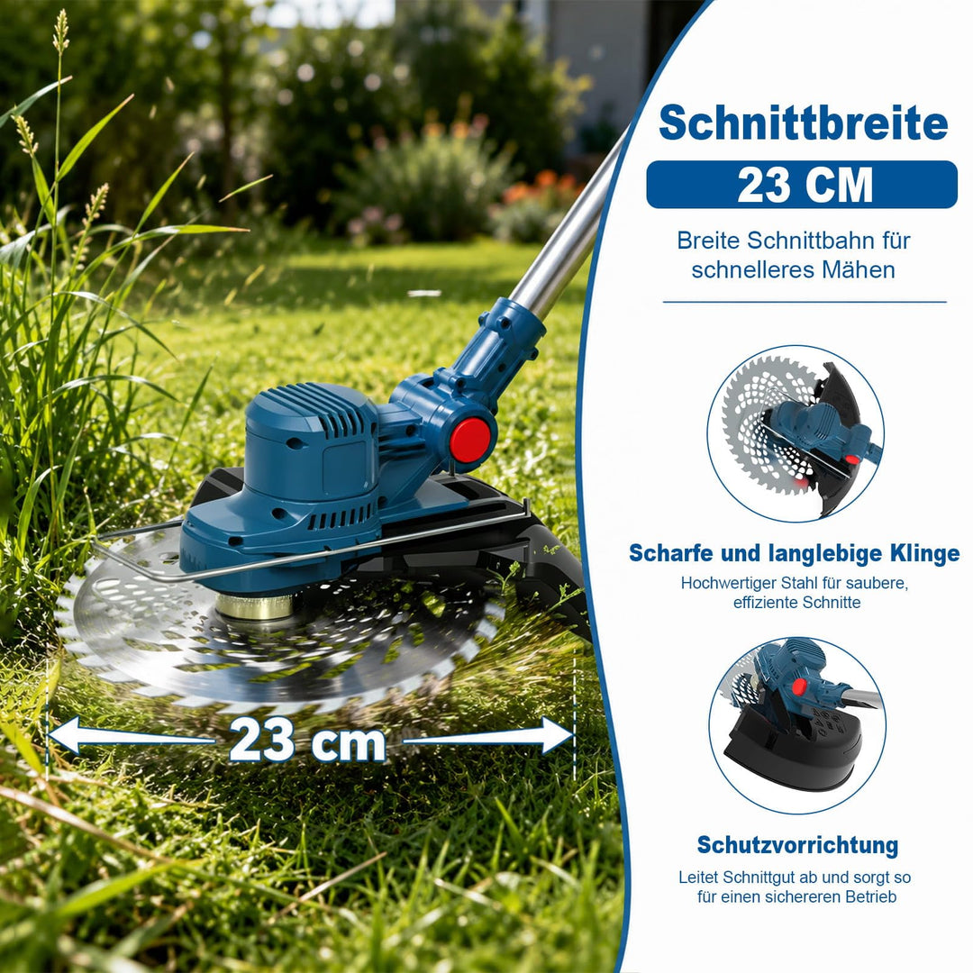 Akku Rasentrimmer 3-in-1 bürstenlos für Makita 18V Akkus - Bild 6