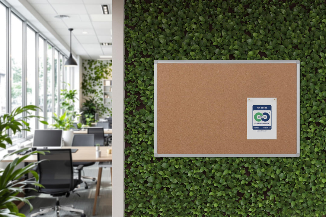 Pinnwand Kork mit Aluminiumrahmen 120x90 cm Büro &amp; Homeoffice - Bild 7