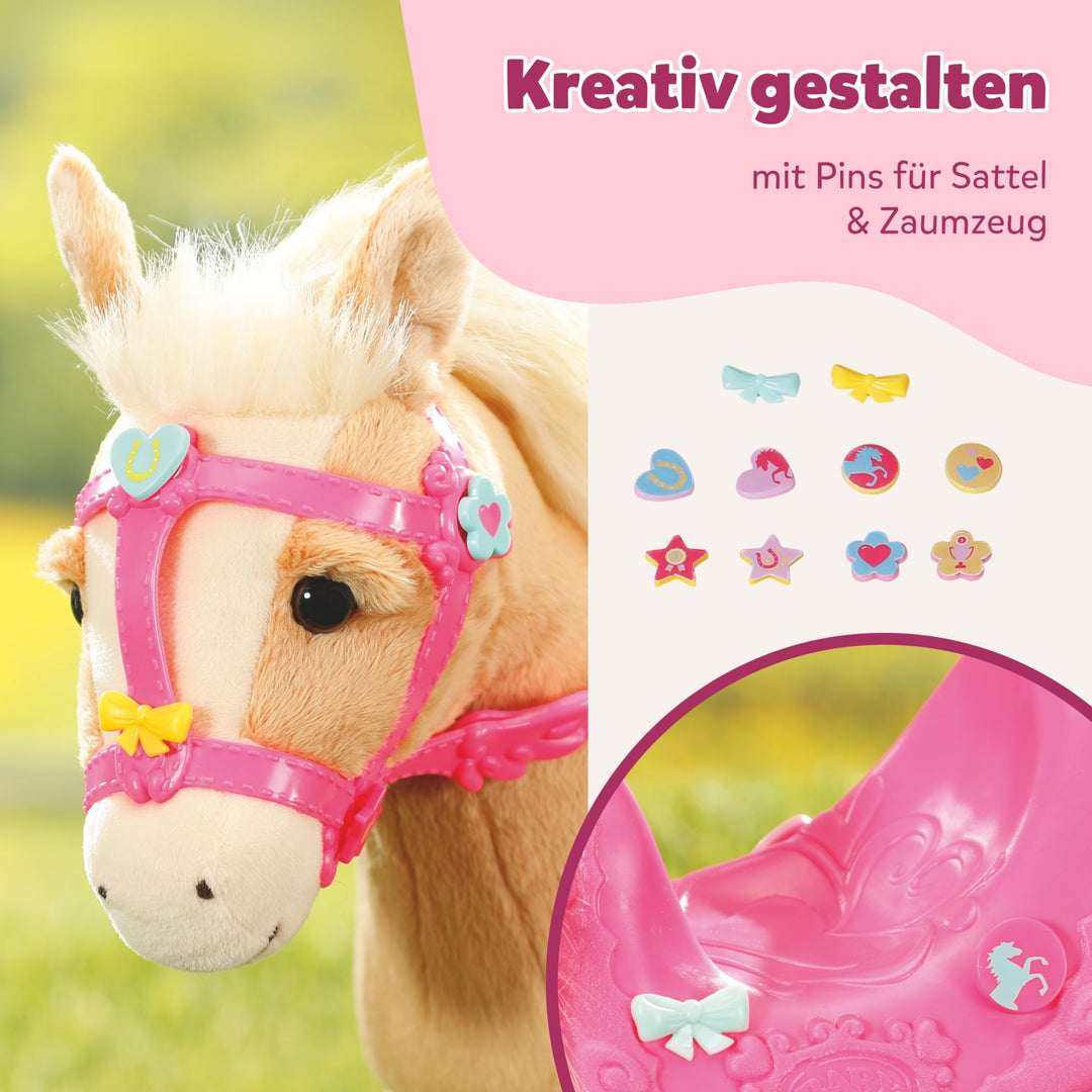 Spielzeugpferd mit Sound und Lauffunktion frisierbare Maehne ab 3 - Bild 5