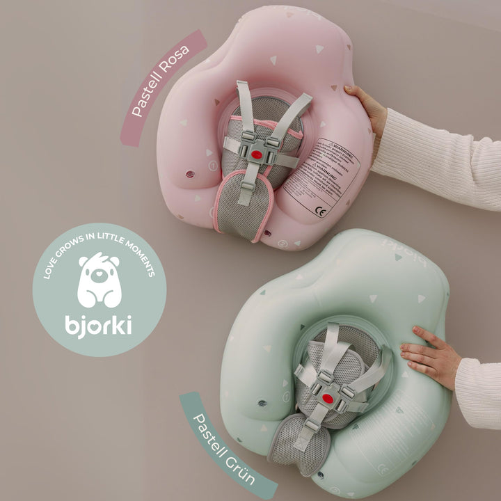 Schwimmring Baby 6–36 Monate BPA-frei mit 5-Punkt-Gurt - Bild 8