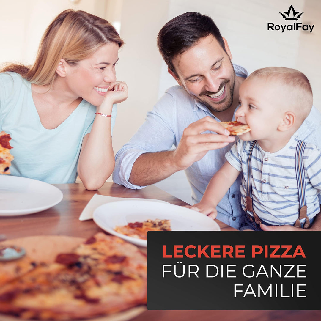 Pizzaballenbox 2er-Set stapelbar 30x40x8 cm für Pizzateig - Bild 6