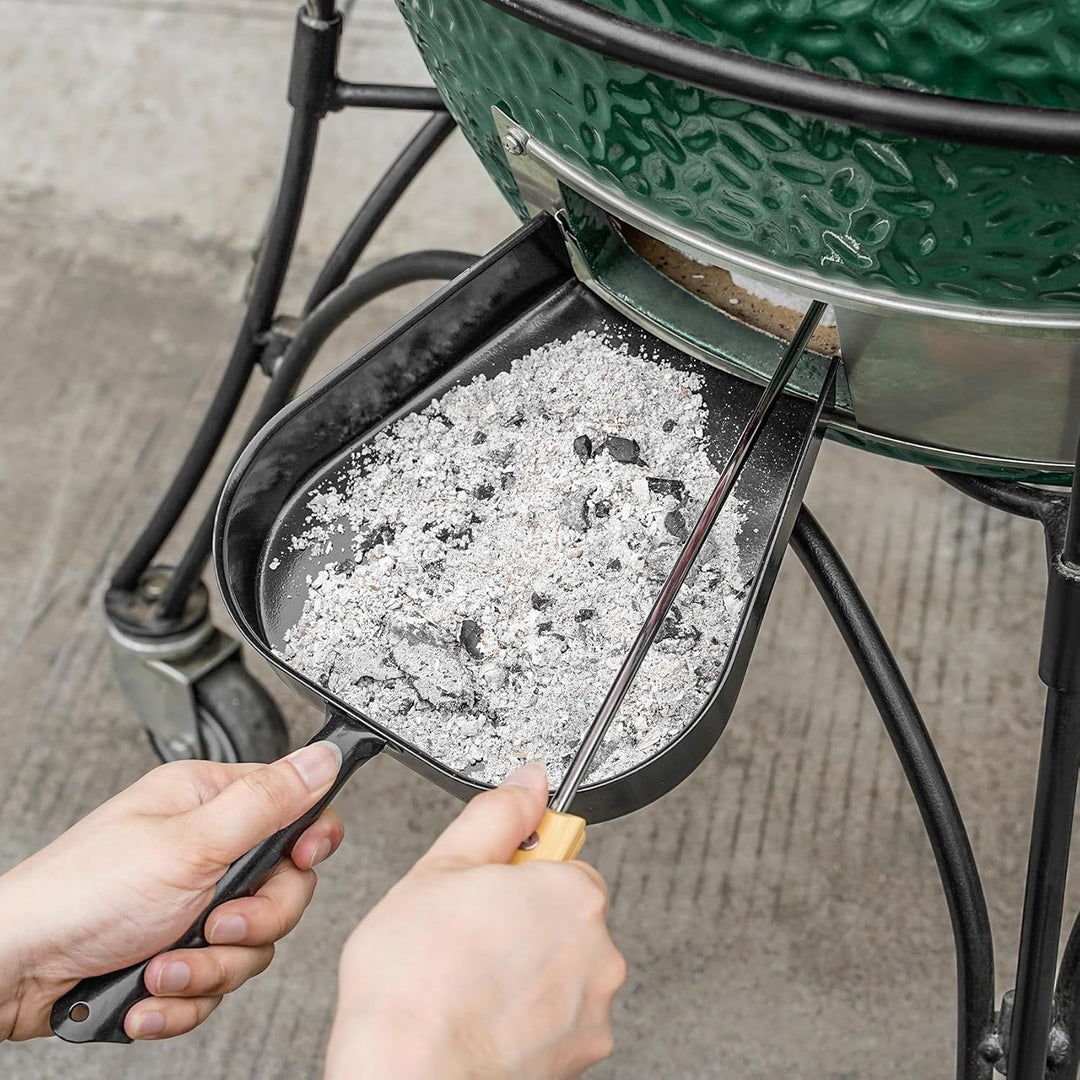Asche-Schaufel Kamado Grill Pulverstahl für Keramikgrill M/L/XL - Bild 6