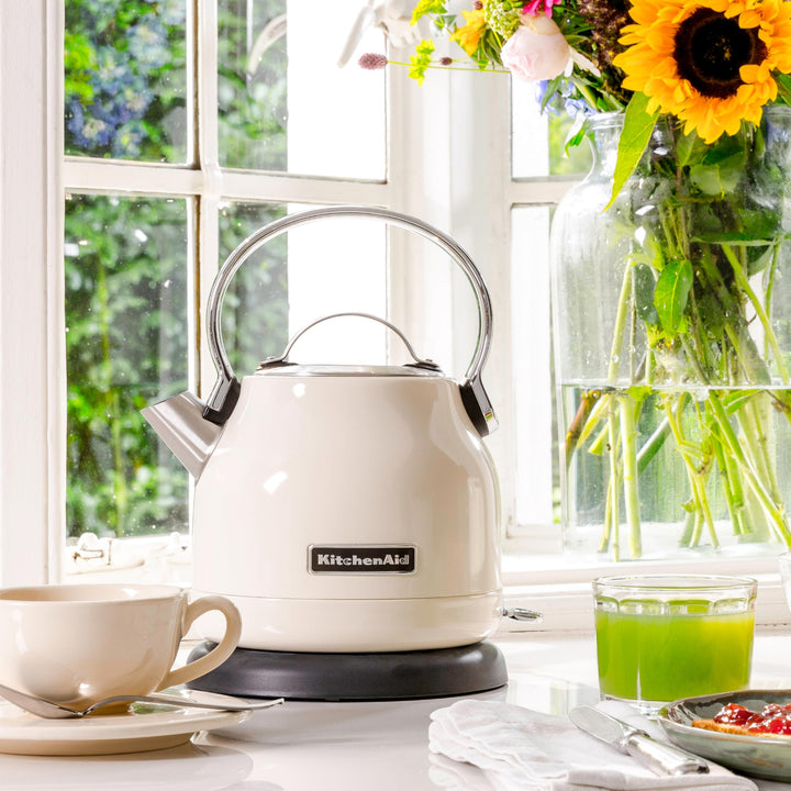 Wasserkocher Edelstahl 1,25 L Kuppelform Almondcream - Bild 3