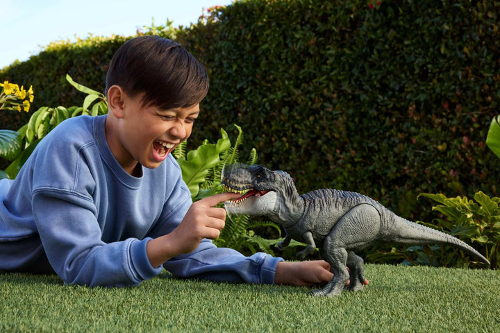 Tyrannosaurus Rex Spielzeugfigur mit Beissattacke Licht Sound 53 cm - Bild 2