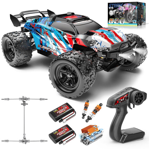 RC Auto 1:18 Offroad 4WD 40 km/h mit Doppelakku Blau