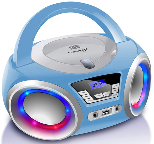 CD-Player mit UKW-Radio und LED-Beleuchtung für Kinder