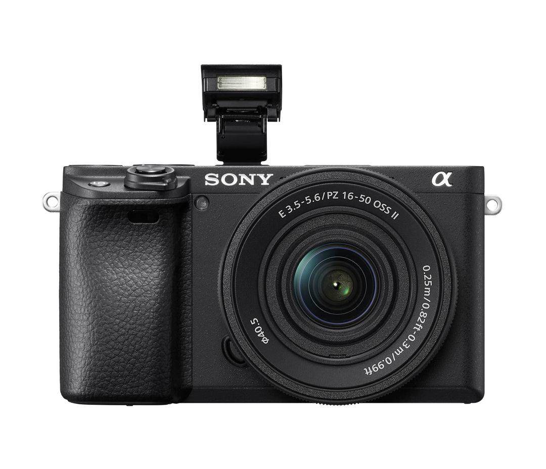 Systemkamera APS-C 24,2 MP 4K mit 16-50 mm Objektiv, Schwarz - Bild 9
