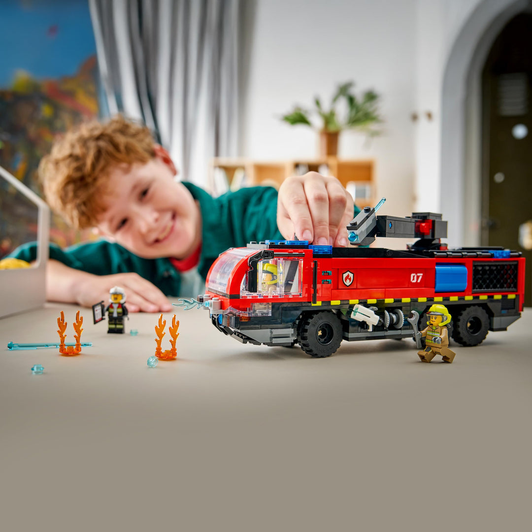 Flughafenlöschfahrzeug Bauset 691 Teile mit 4 Minifiguren ab 7 Jahre - Bild 9