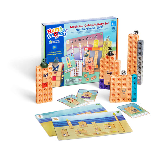 Mathe-Lernspielzeug Numberblocks 21–30 Set 235 Würfel ab 3 Jahre