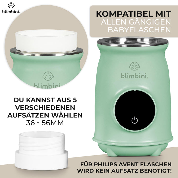 Flaschenwärmer tragbar USB-C Akku mit Temperatursteuerung 352g - Bild 6