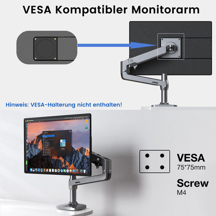 Tragbarer Monitor 16 Zoll Full HD IPS 360° drehbar VESA - Bild 8