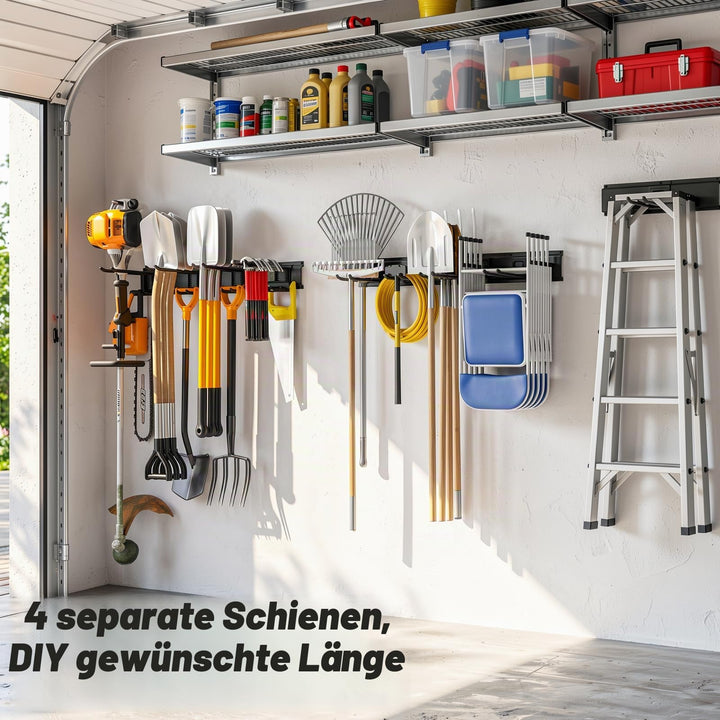 Gerätehalter Wand Metall verstellbar 163 cm Garage Keller - Bild 2