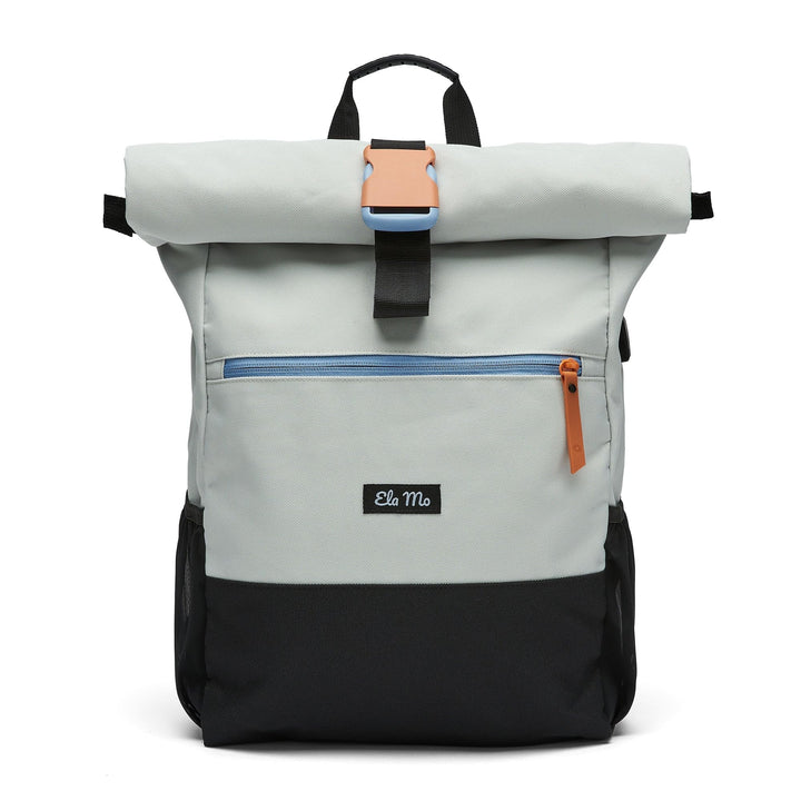 Rolltop Rucksack Damen 18-26 L mit Laptopfach 17 Zoll &amp; USB - Bild 5
