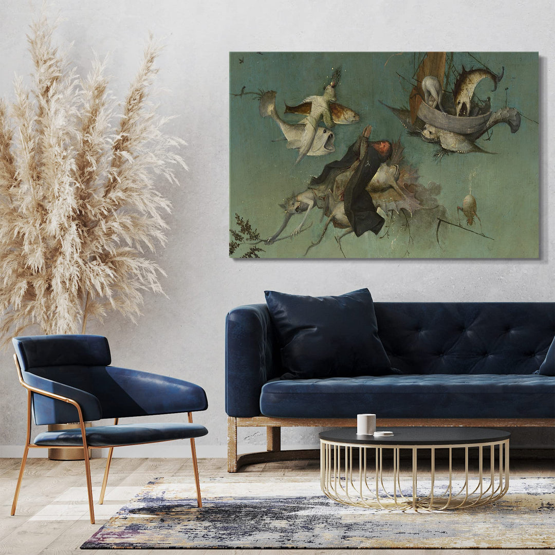 Leinwanddruck Hieronymus Bosch Garten der Lüste 80x60 cm - Bild 2