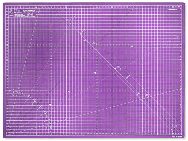 Schneidematte selbstheilend A2 45x60 cm Rosa 5-lagig Nähen Quilten - Bild 2